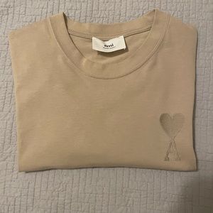 Ami paris organic cotton t shirt